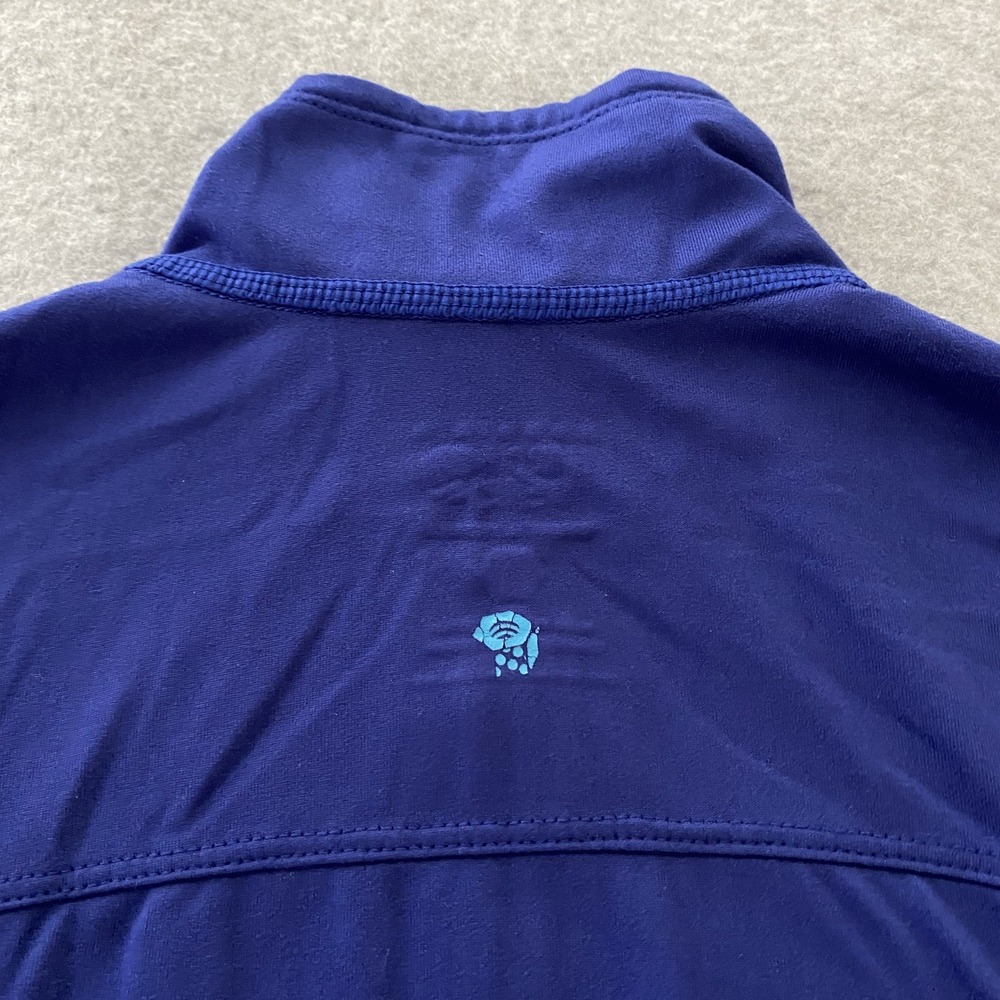 Mountain Hardwear Butter Jacket Womens XS Cobalt Discontinued Athletic Silver - Picture 6 of 13